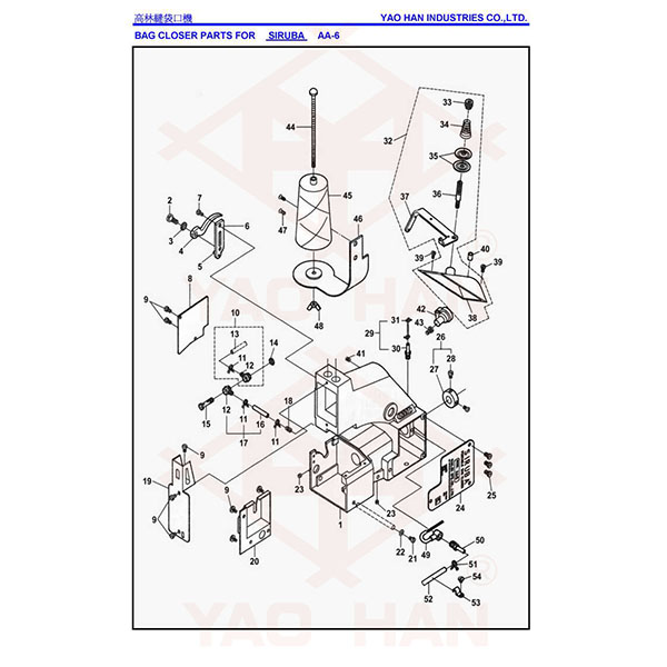 Portable bag closer SIRUBA AA-6